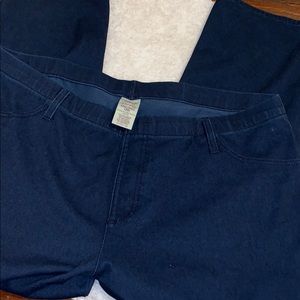 Dark Blue Faded Glory Jeggings